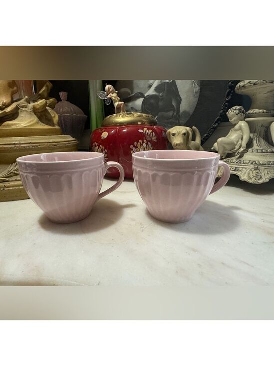 jcpenney Other - Coventry Pink by JcPenney Set of 2 Coffee Cups